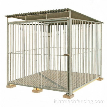 Gabbia per cani inossidabile per outdoor pesante